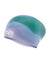 TYR tie dye long hair swim cap for girls