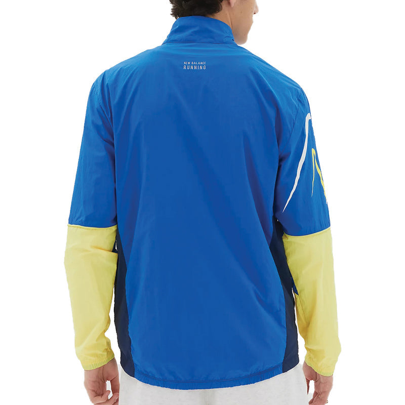 New Balance Graphic Impact Run Packable Jacket