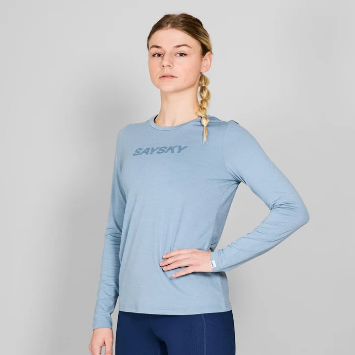 SAYSKY Women's Logo Pace Long Sleeve