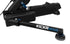wahoo kickr move bike trainer, bike trainer with side to side movement, close up of axis leg on bike trainer