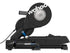 wahoo kickr move bike trainer, bike trainer with side to side movement, black cycling trainer side view