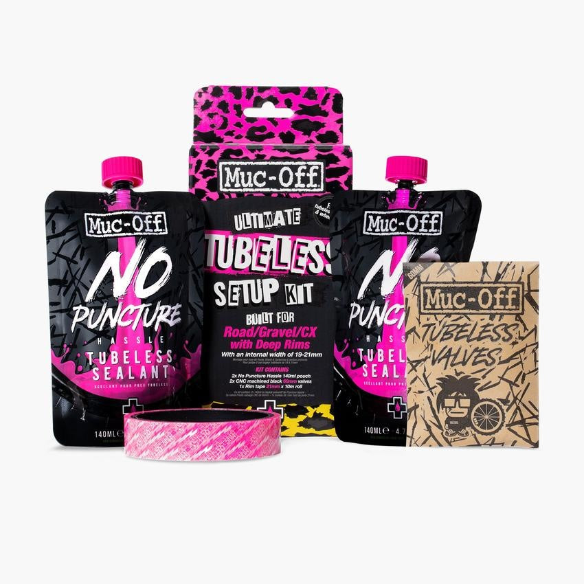 muc off tubeless set up kit road gravel bikes