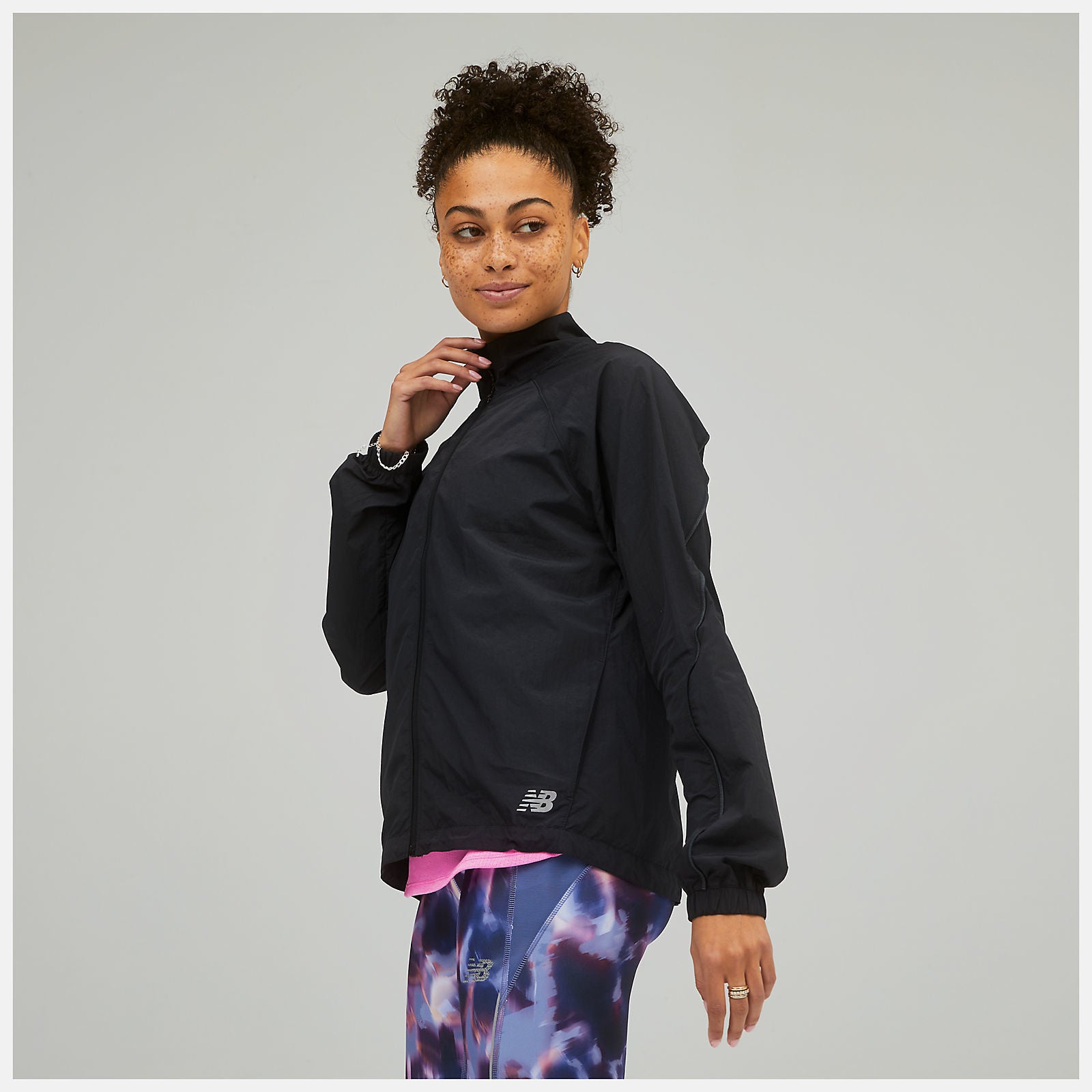 new balance light packable jacket for women