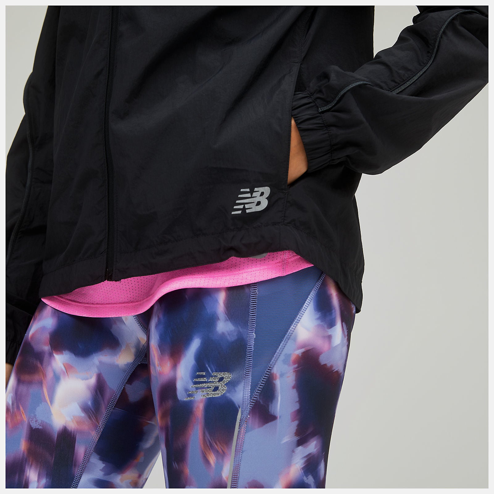 new balance light packable jacket for women