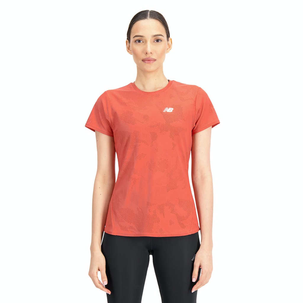 New Balance Q Speed Jacquard Short Sleeve Womens