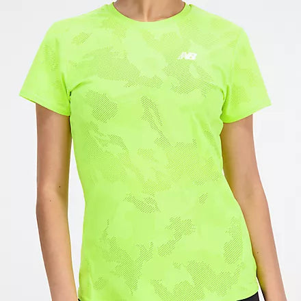 New Balance Q Speed Jacquard Short Sleeve Womens