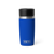 YETI Rambler 355ml Water Bottle, insulated flask bottle for maintaining internal temperatures, front view of bottle in a blue colour