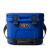 Yeti roadie cooler for cold storage in a royal blue colour front view