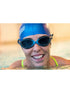 Woman wearing Zoggs predator flex swim goggles with tinted lens in pool